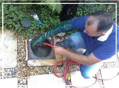 LIMPEZA DE CAIXA DE GORDURA